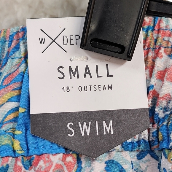 Departwest Men's Pineapple Stretch Lined Swim Short  - S - Picture 9 of 9